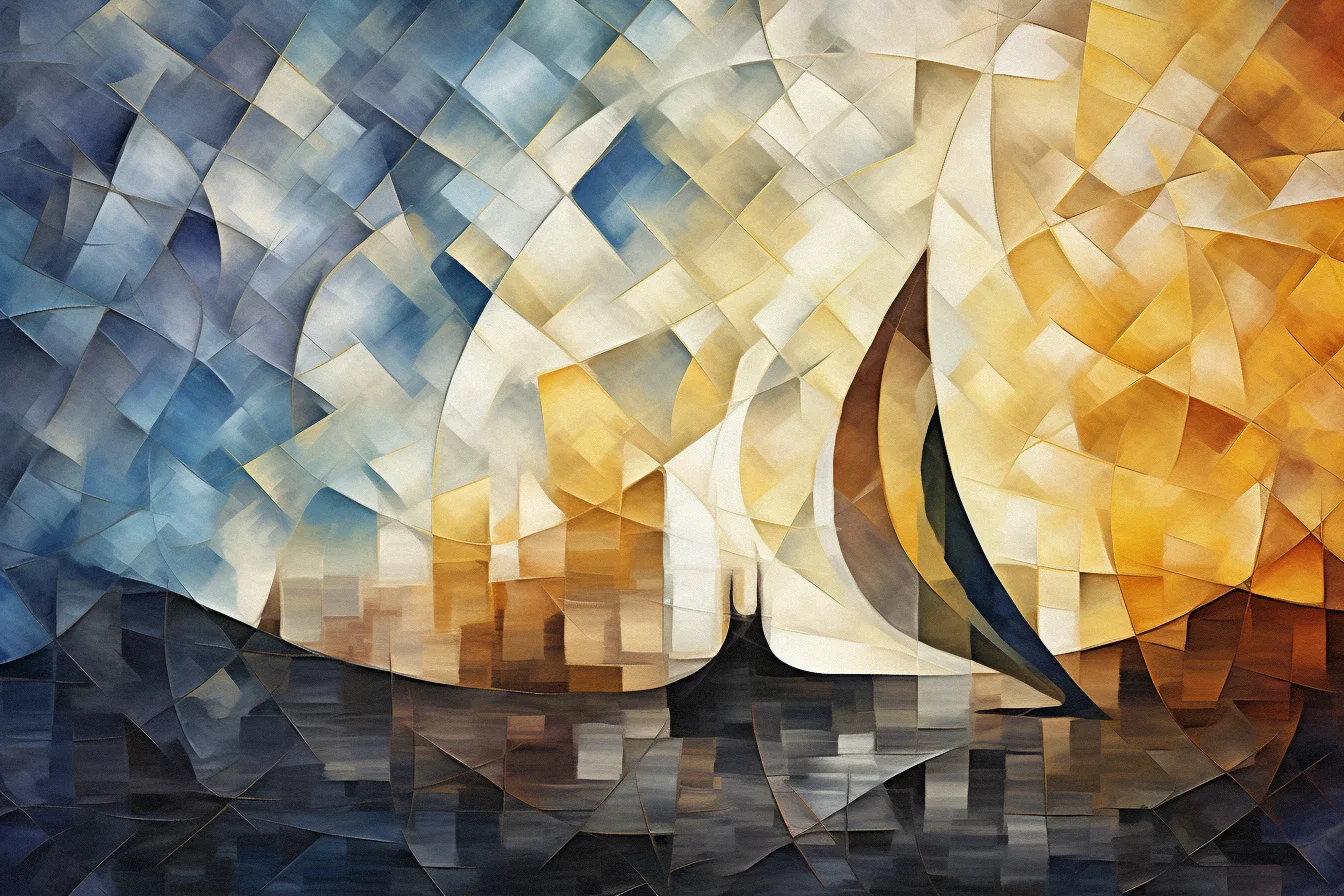 Abstract Sailscape - A031