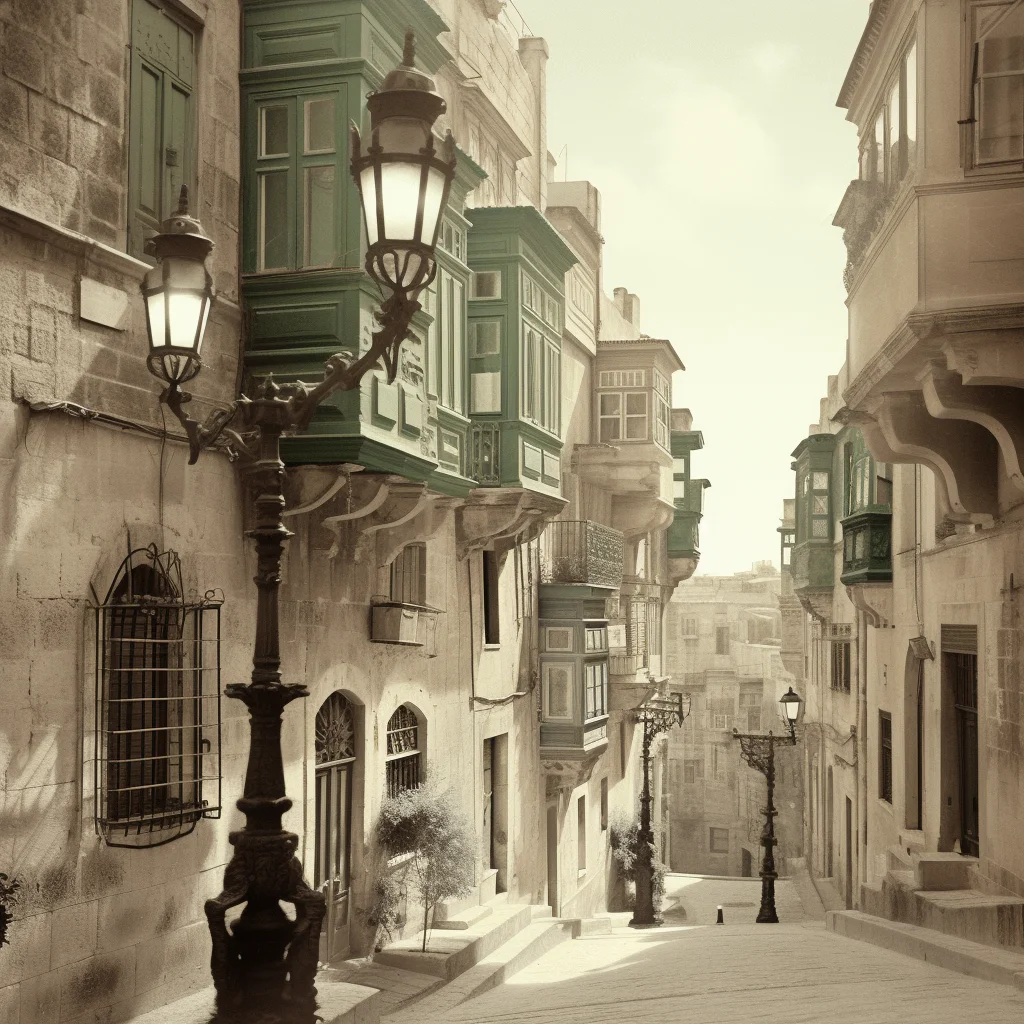 The Green Balconies - M001